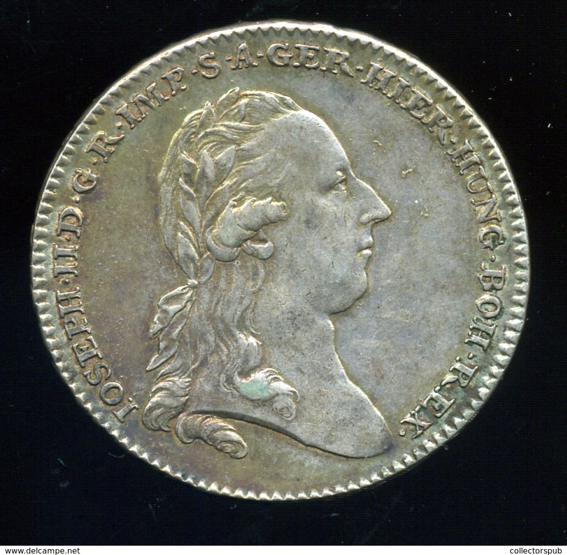 II. JÓZSEF KORONATALLÉR  1787 Ef - Austria