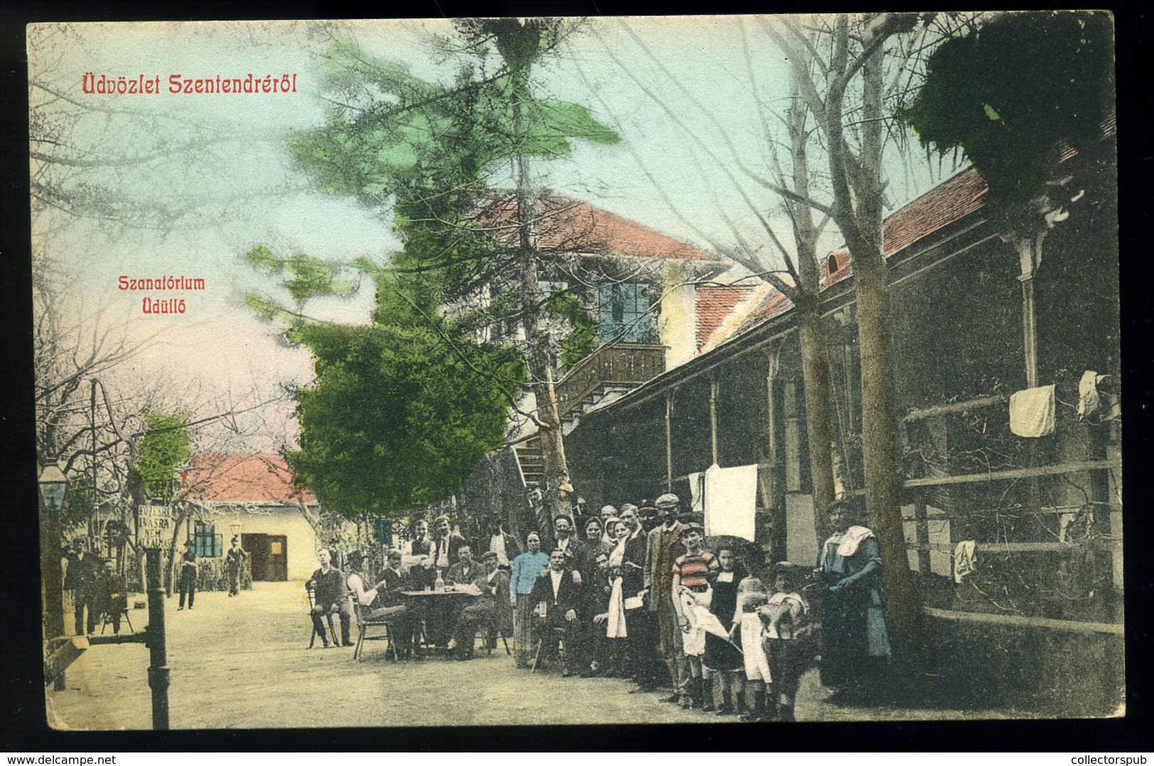 SZENTENDRE 1910. Cca. Régi Képeslap  /  Ca 1910 Vintage Pic. P.card - Hungary