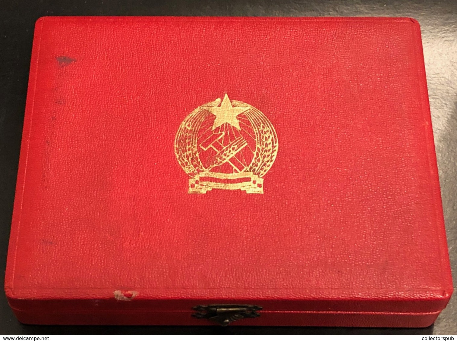 MNK Érdemrend IV. Oszt, Teljes Szett , Eredeti Doobozban!  /  MNK 4th Class Complete Set Original Box - Army