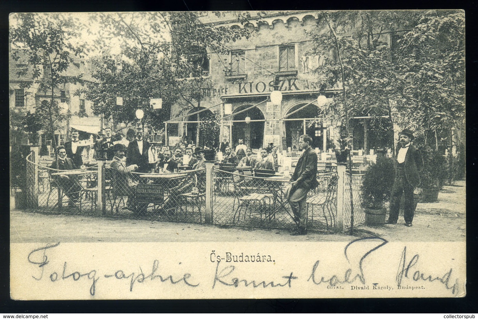 BUDAPEST 1903. Ősbudavár , Városliget , Régi Képeslap  /  1903 Buda Castle, City Park Vintage Pic. P.card - Hungary
