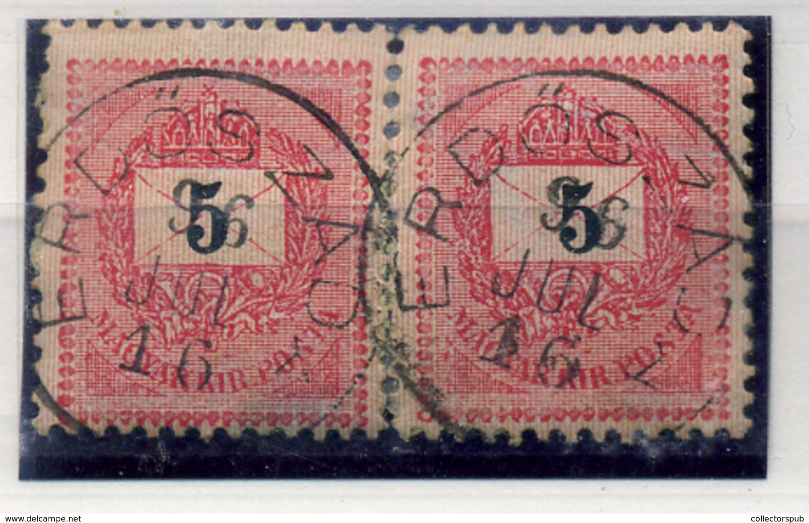 ERDŐSZÁD  5Kr Szép Bélyegzés  /  5 Kr Nice Pmk - Used Stamps