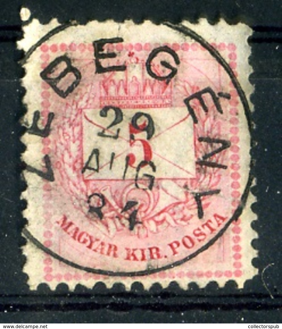 ZEBEGÉNY  5Kr Szép Bélyegzés  /  5 Kr Nice Pmk - Used Stamps