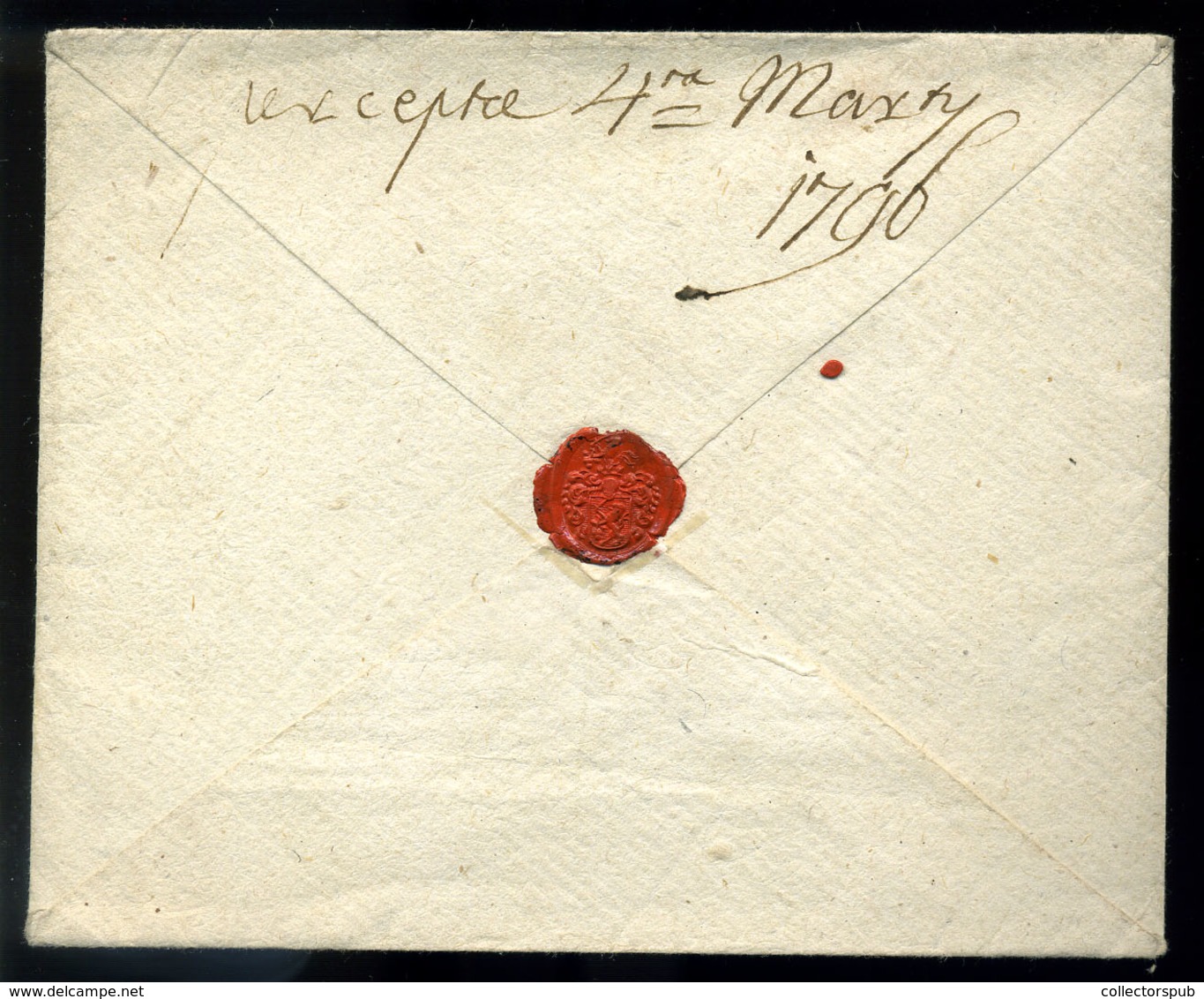 VIZSOLY 1790. Portós Levél, Kézírásos Helymegjelöléssel Pestre Küldve  /  1790 Unpaid Letter Hand Located To Pest - ...-1867 Prephilately