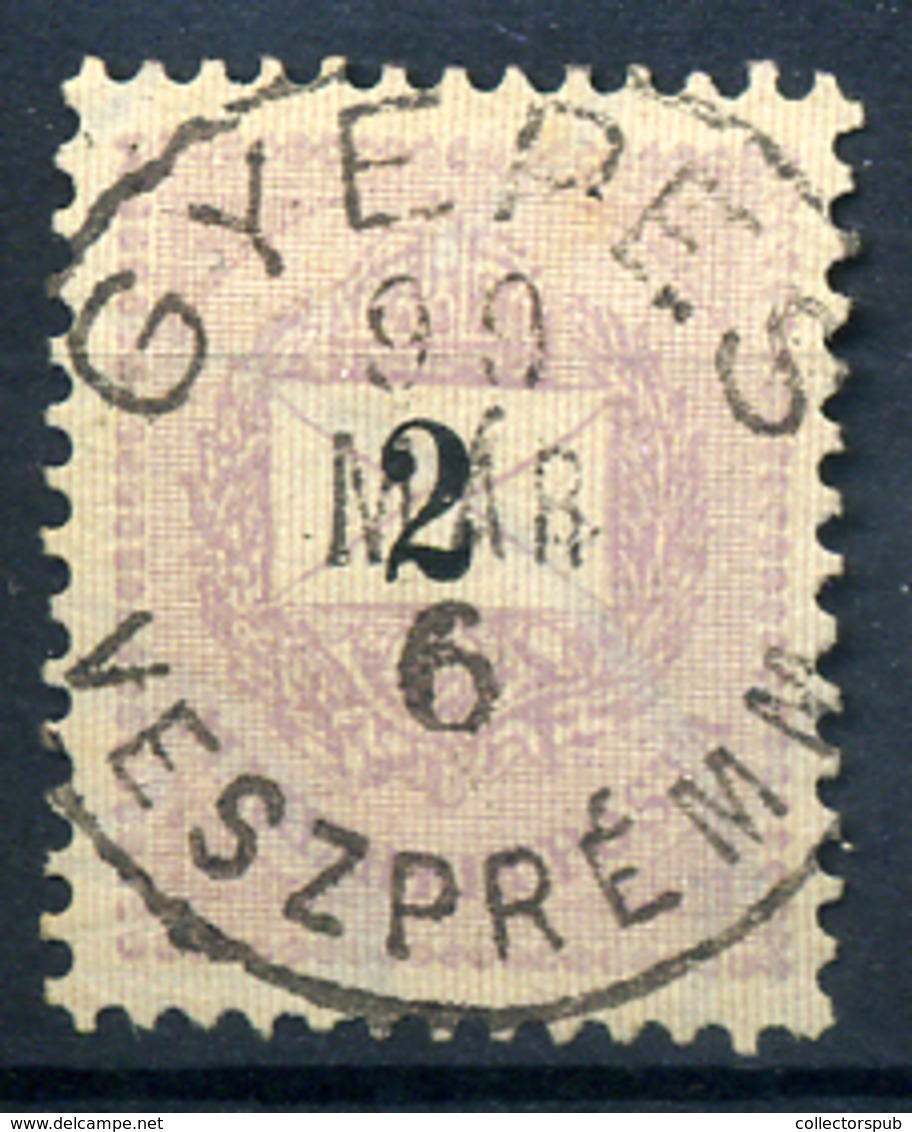 GYEPES 2Kr Szép Bélyegzés  /  2 Kr Nice Pmk - Used Stamps