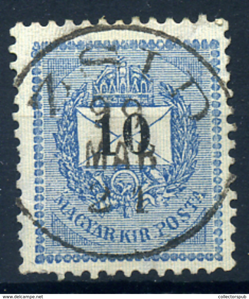 ZSID 10Kr Szép Bélyegzés  /  10 Kr Nice Pmk - Used Stamps