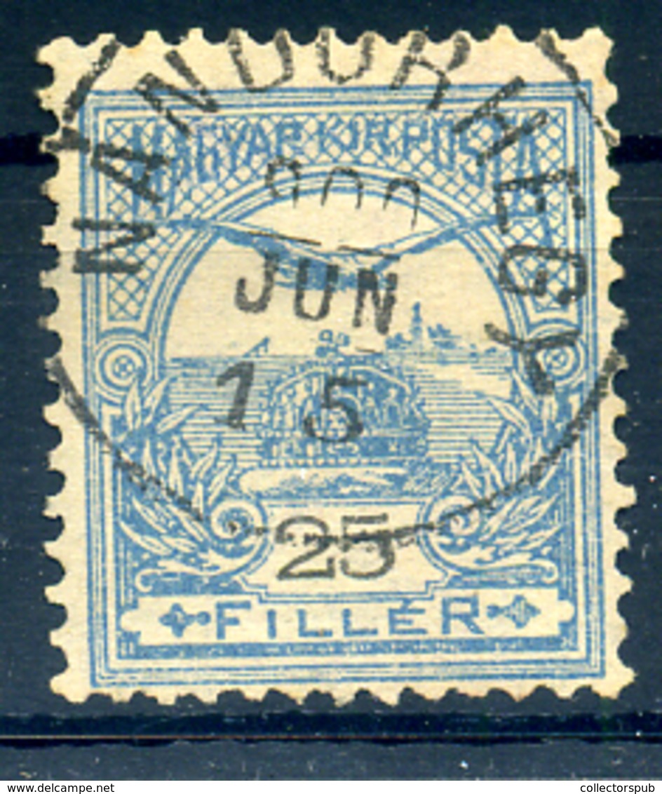 NÁNDORHEGY 25f  Szép Egykörös Bélyegzés  /  25f Nice Single Cycle Pmk - Used Stamps