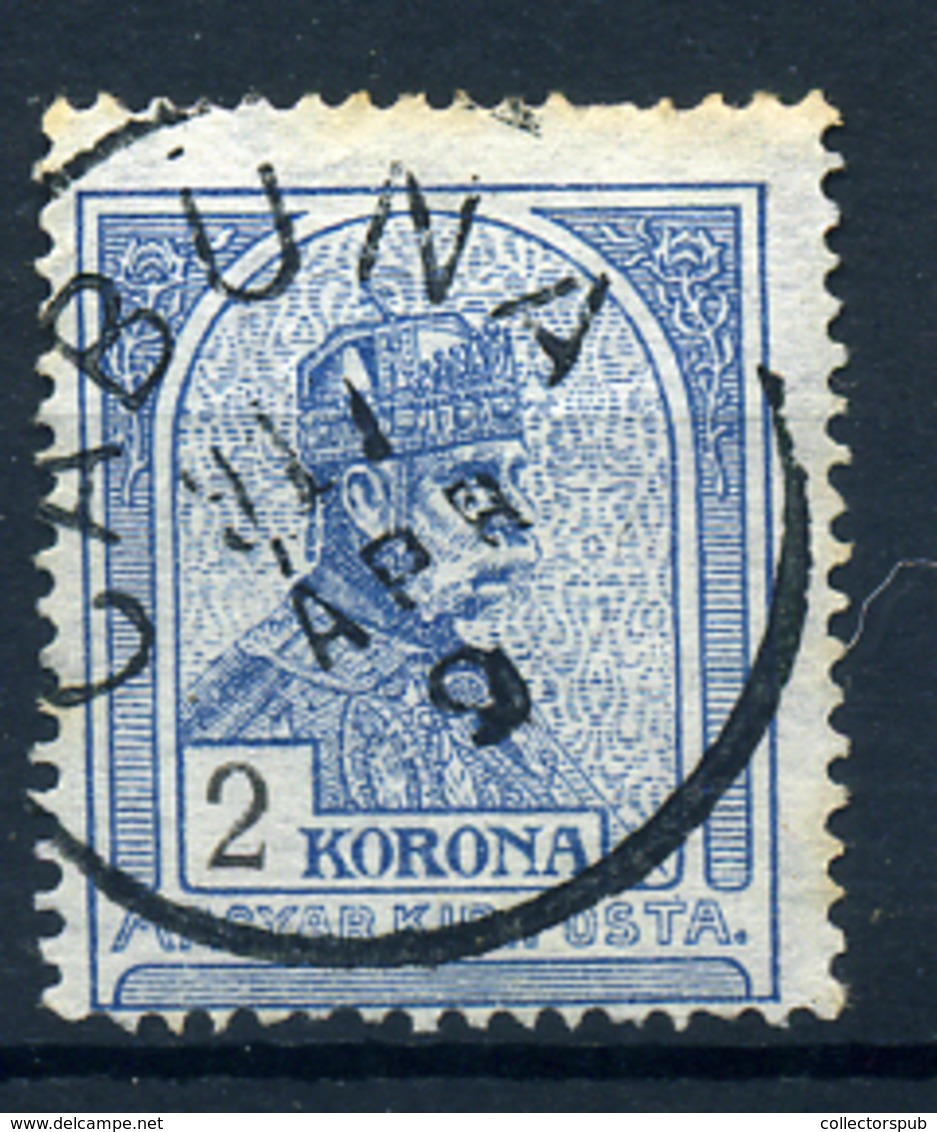 CABUNA 2K Szép Egykörös Bélyegzés  /  2K Nice Single Cycle Pmk - Used Stamps