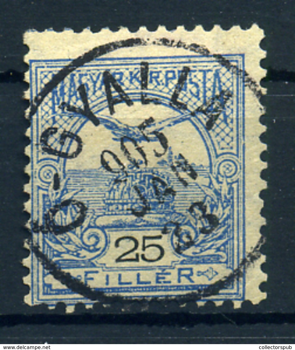 ÓGYALLA 25f  Szép Egykörös Bélyegzés  /  25f Nice Single Cycle Pmk - Used Stamps