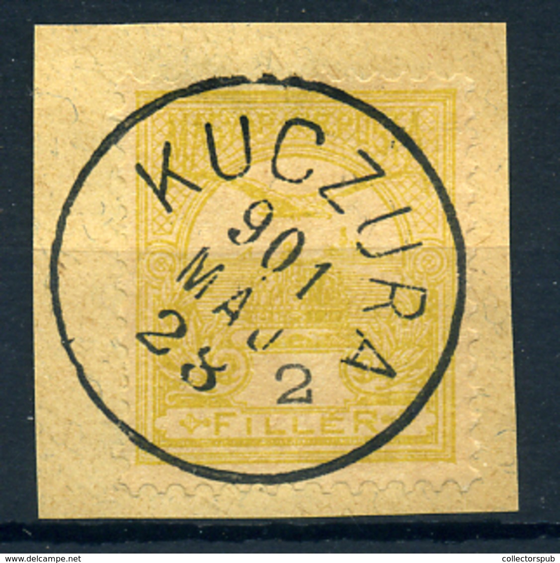 KUCURA 2f Szép Egykörös Bélyegzés  /  2f Nice Single Cycle Pmk - Used Stamps