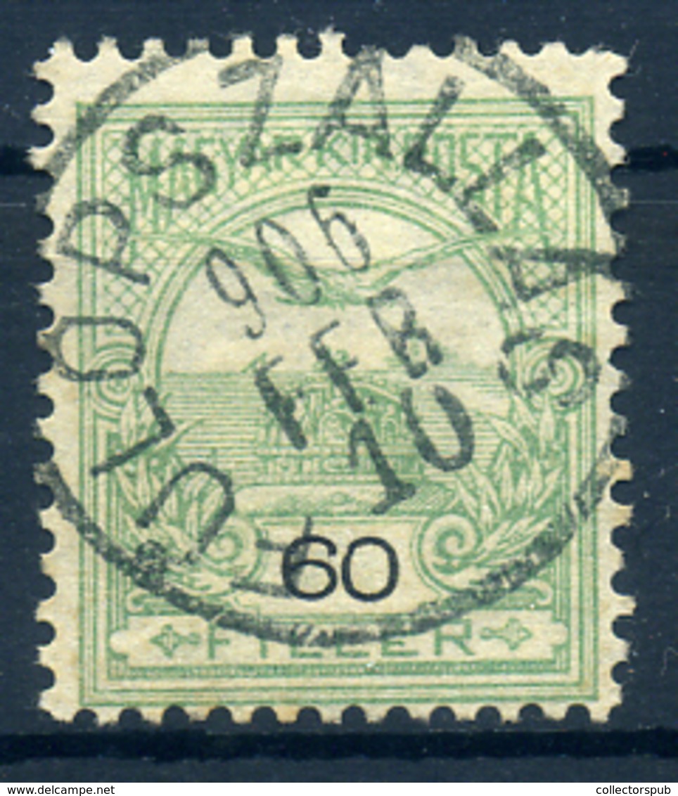 FÜLÖPSZÁLLÁS 60f Szép Egykörös Bélyegzés - Used Stamps