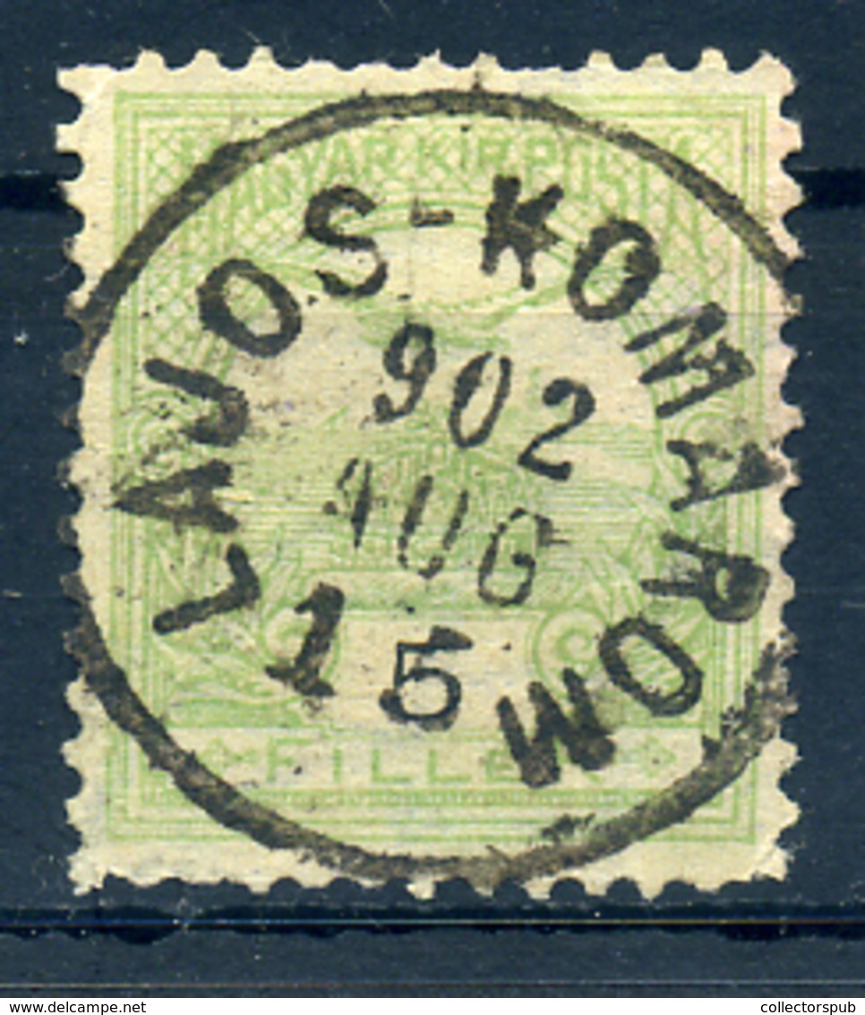 LAJOSKOMÁROM 5f Szép Egykörös Bélyegzés  /  5f Nice Single Cycle Pmk - Used Stamps