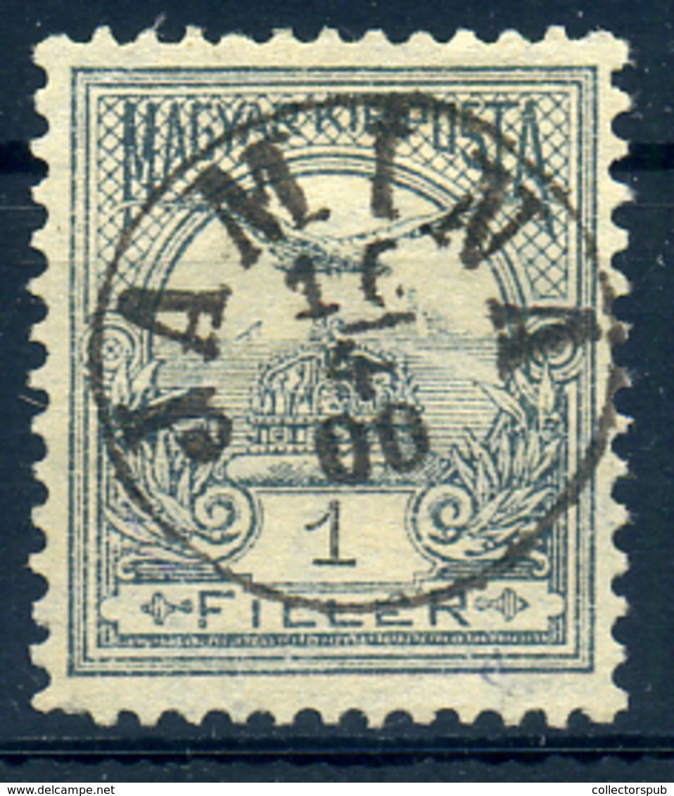 JAMINA 1f Szép Egykörös Bélyegzés  /  1f Nice Single Cycle Pmk - Used Stamps