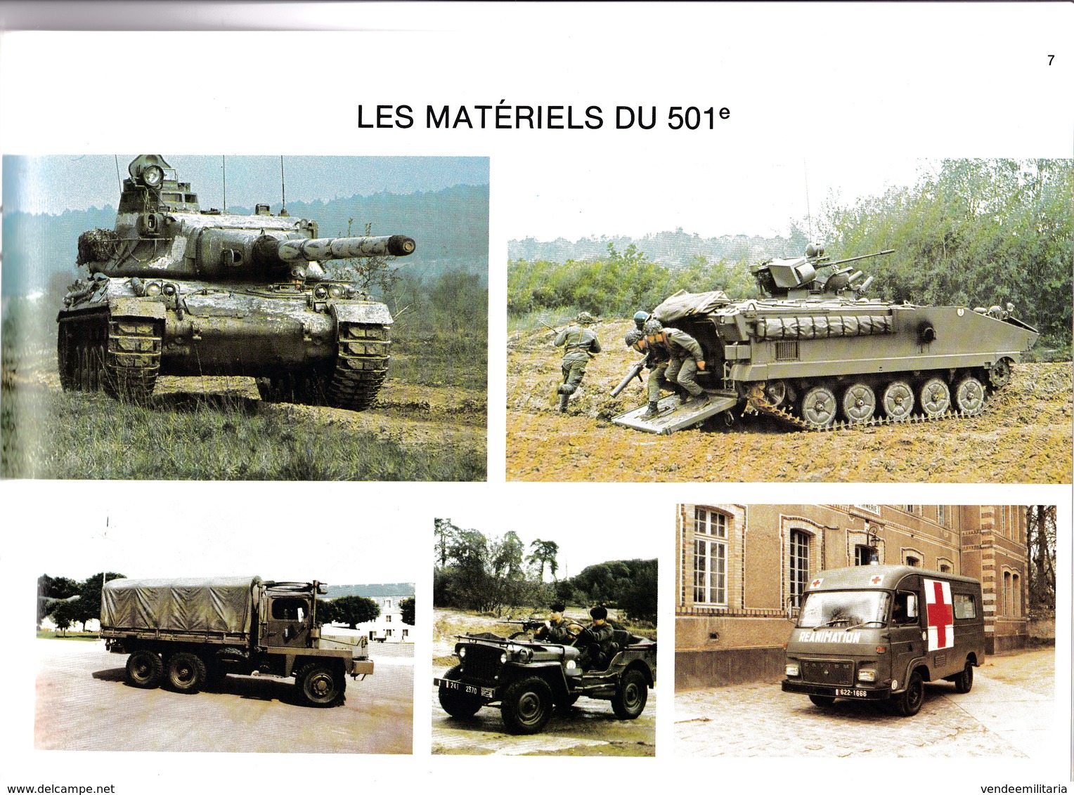 501e RCC / Régiment De Chars De Combat / R.C.C. RAMBOUILLET /  Livret De L'appelé Année 1983 - French