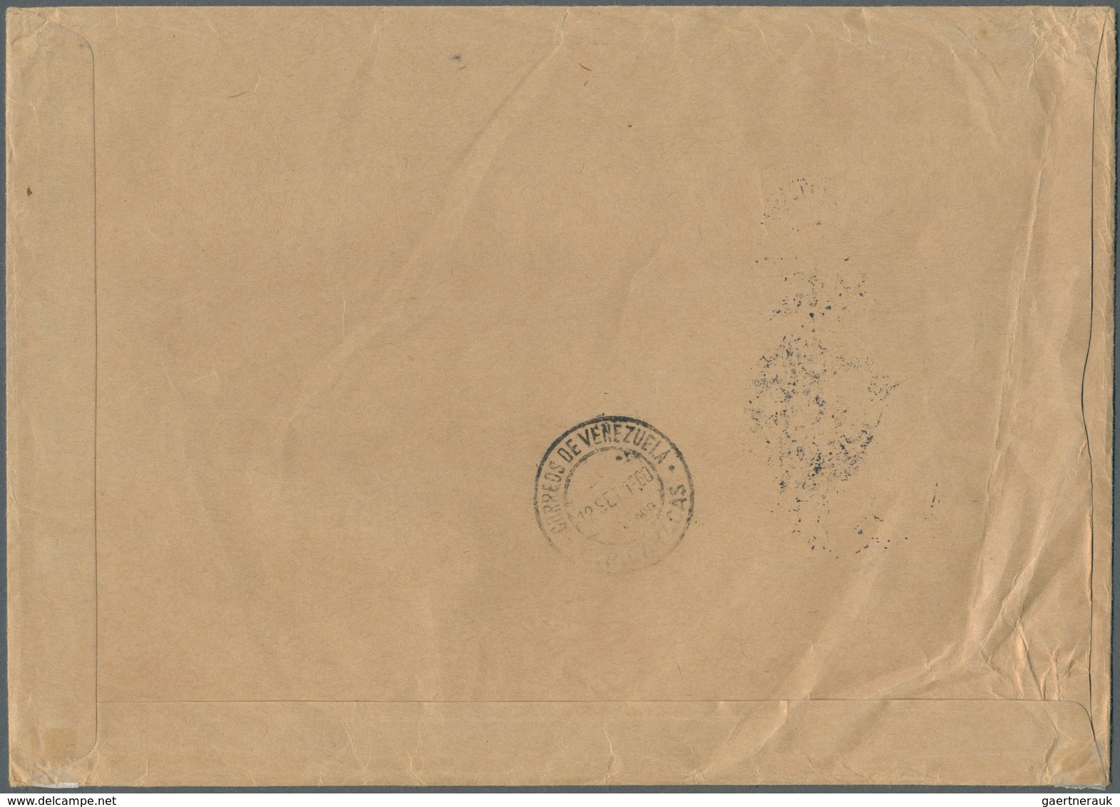 Berlin: 1960: Umschlag Firma Salomon Ca. 23 X 16 Cm Als Luftpostdrucksache Mit 1.- DM Und 3.- DM Bau - Briefe U. Dokumente