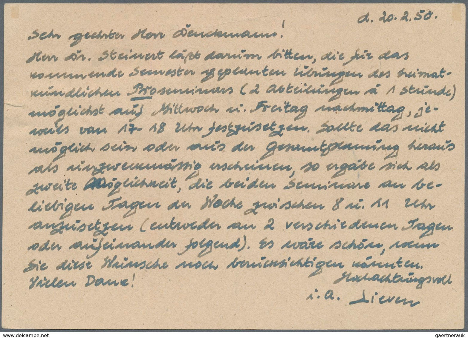 Berlin - Postschnelldienst: 10 Pf. Bauten GA-Karte Mit Zusatzfrankatur 20 U. 50 Pf. Bauten Als Posts - Lettres & Documents