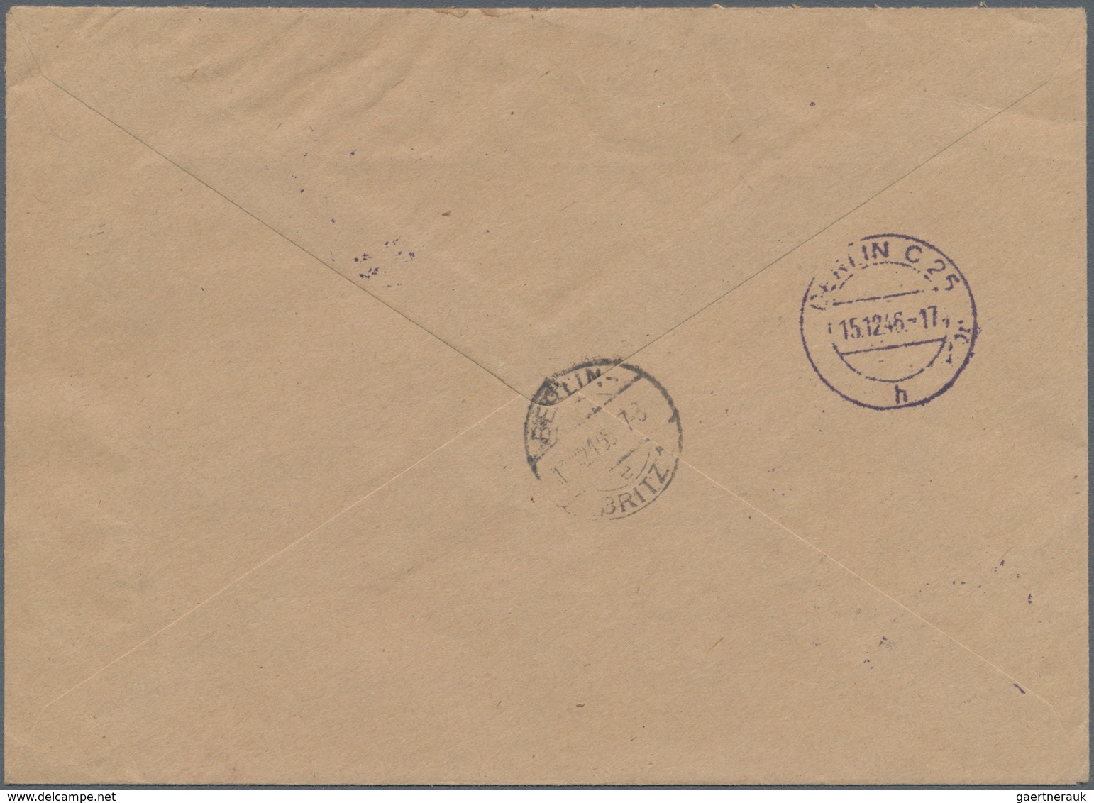 Berlin - Besonderheiten: 1946 (8.-15.12.), Alliierte Besetzung Briefmarkenausstellung Berlin-Zeughau - Sonstige & Ohne Zuordnung