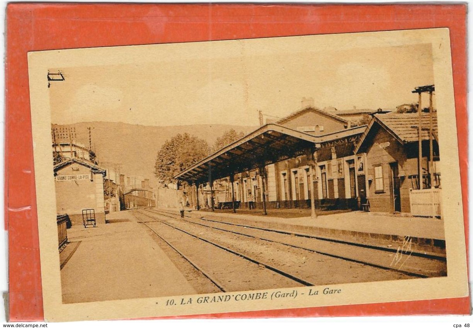 Gard : La Grand Combe, La Gare - La Grand-Combe