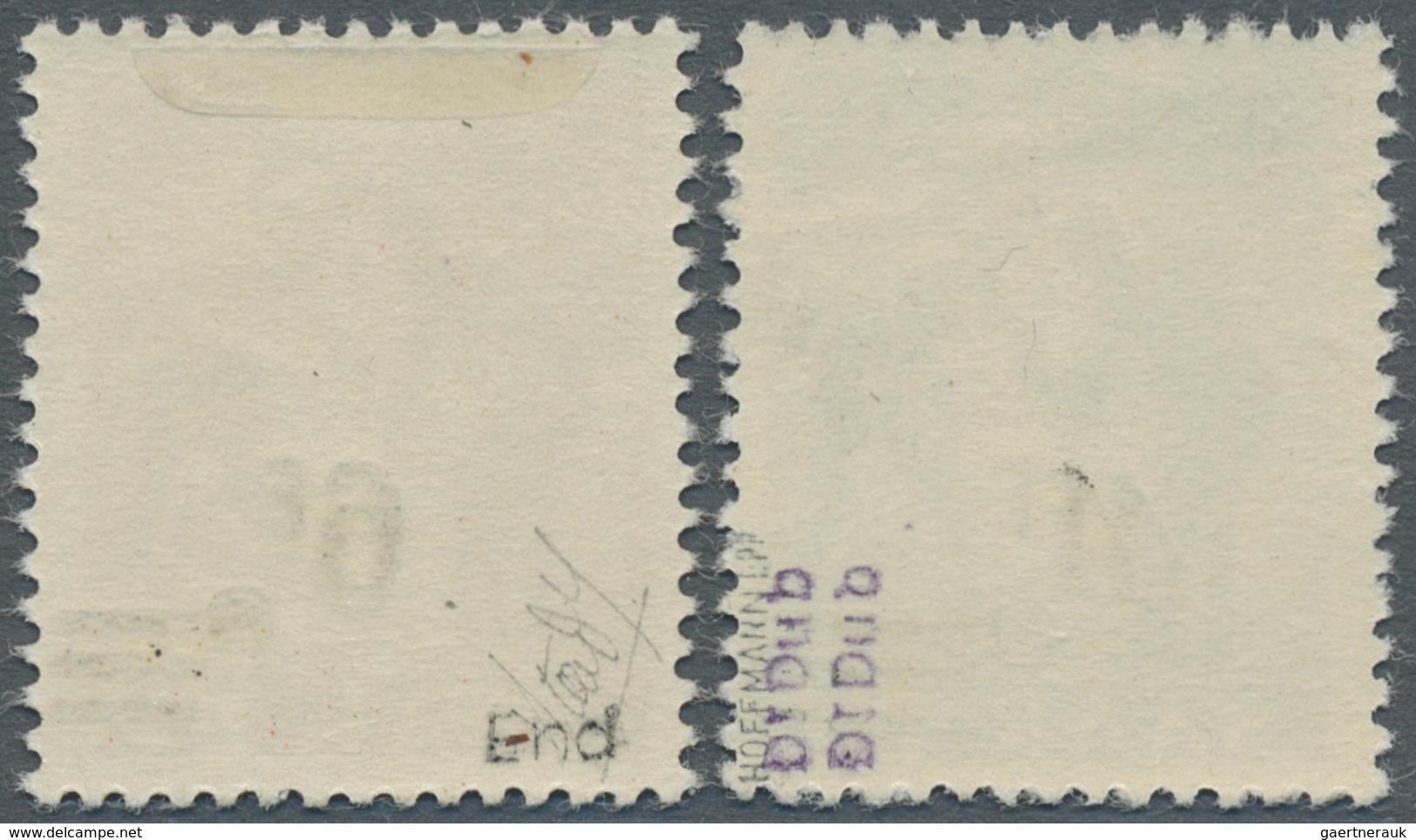 Saarland (1947/56): 1947, 4,- Franc Auf 16 Pfennig Tadellos Postfrisch In Der Ausagabetypischen Zähn - Unused Stamps