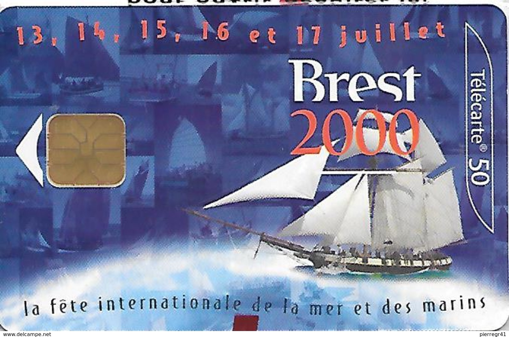 CARTES-n-PUBLIC-F1064.970-LG1-06/00-BREST 2000-NSB-TB E- - 2000