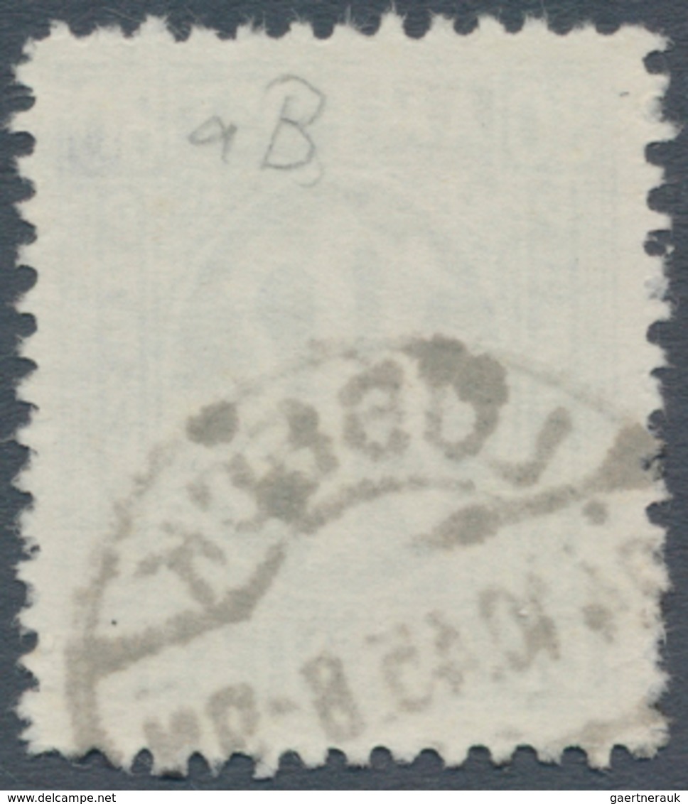 Bizone: 1945, AM-Post Deutscher Druck 80 Pfg. Schwarzultramarin, Gezähnt L 11:11½, Sauber Zeitgerech - Other & Unclassified