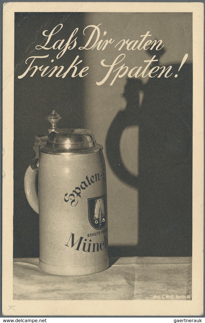 Bundesrepublik Deutschland: 1950, Auslandskarte Mit Waagerechtem Paar 10 Pfg. "100 Jahre Deutsche Br - Briefe U. Dokumente