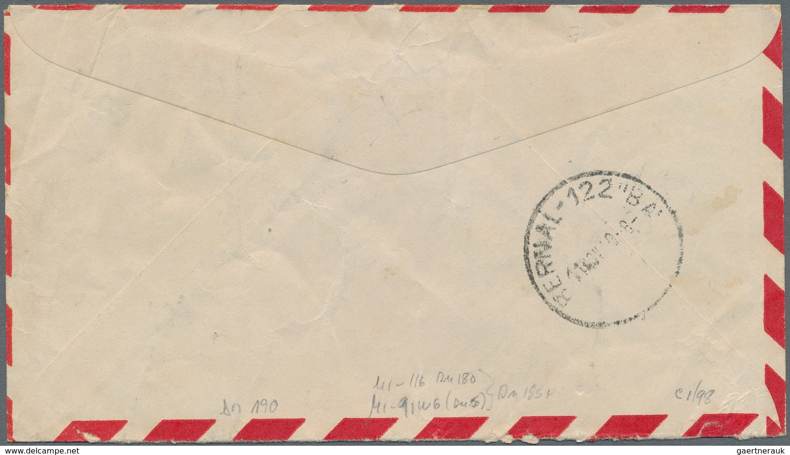 Bundesrepublik Deutschland: 1949, Zwei Luftpostbriefe Ab Mittenwald Bzw. Sonnefeld Mit 30 Pfg. Steph - Briefe U. Dokumente