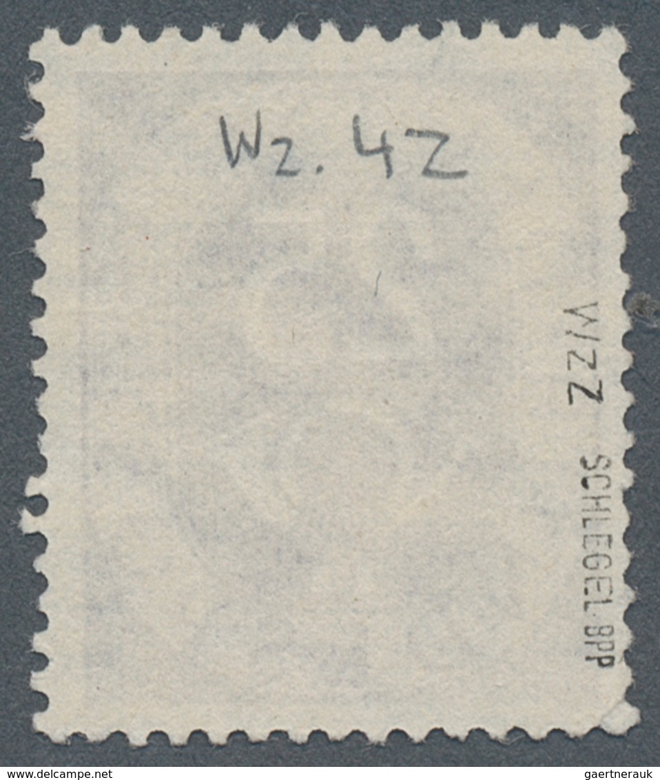 Bundesrepublik Deutschland: 1951, Freimarke Posthorn 25 (Pf) Seltene Wasserzeichen Variante "Z" Mit - Covers & Documents