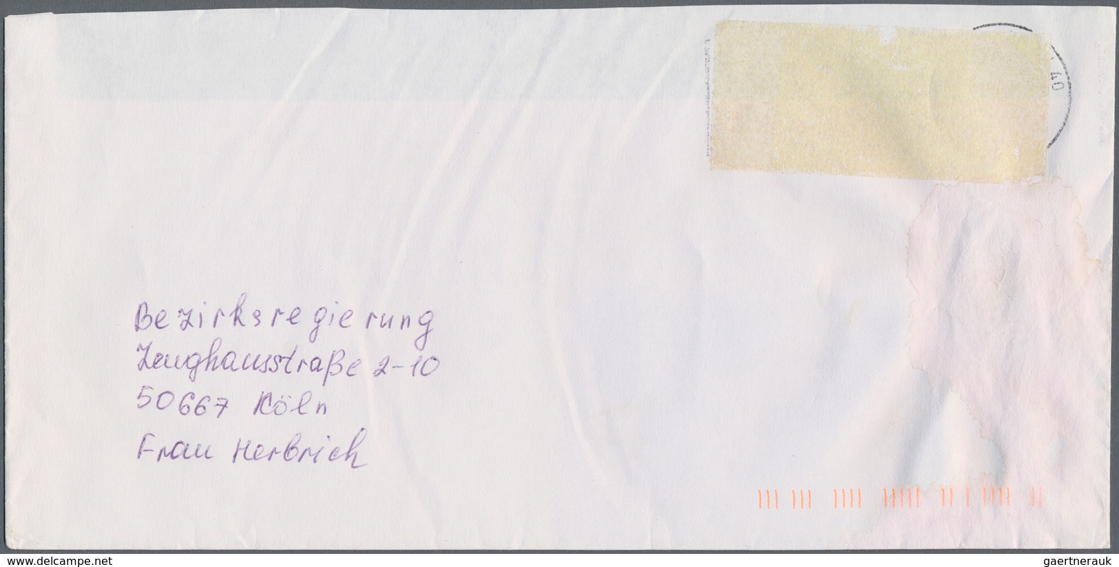 Bundesrepublik Deutschland: 2001, 110Pf./0.56€ Berggorilla, Ungestanztes Gestempeltes Exemplar Aus M - Covers & Documents