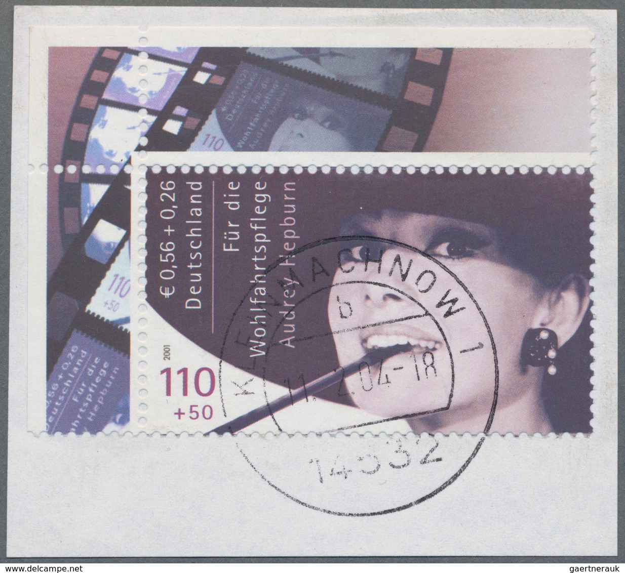 Bundesrepublik Deutschland: Die Wertvollste Moderne Briefmarke Der Welt  2001. Die Wohlfahrtsmarke " - Covers & Documents