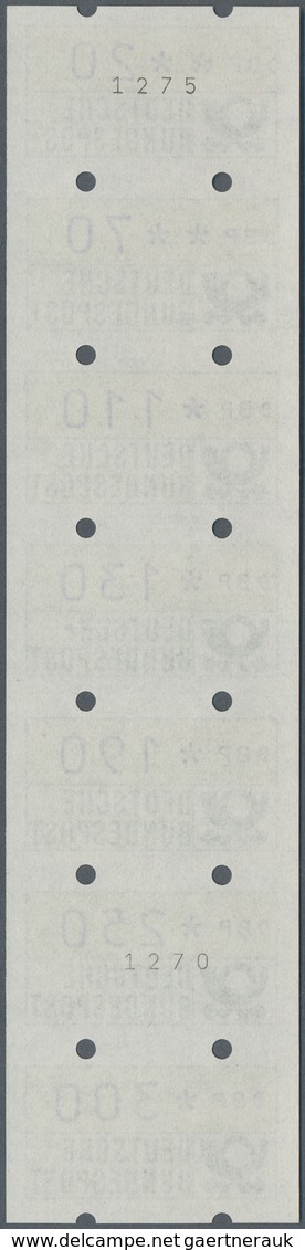 Bundesrepublik - Automatenmarken: 1982, 20 Pf - 300 Pf, 7 Verschiedene Ergänzungswerte Vom 1.7.1982, - Timbres De Distributeurs [ATM]