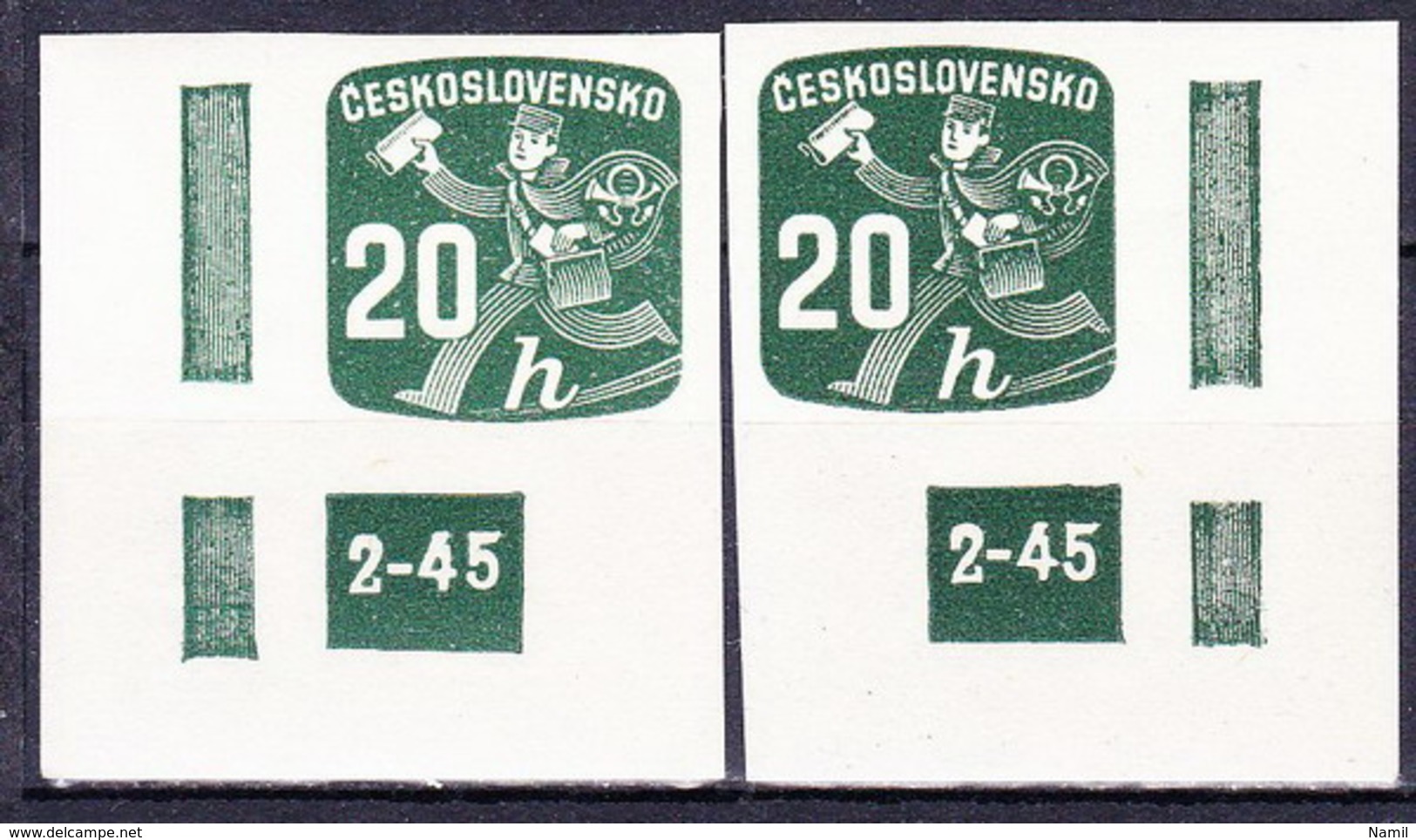 ** Tchécoslovaquie 1945 Mi 483 (Yv TPJ 29), (MNH) - Newspaper Stamps