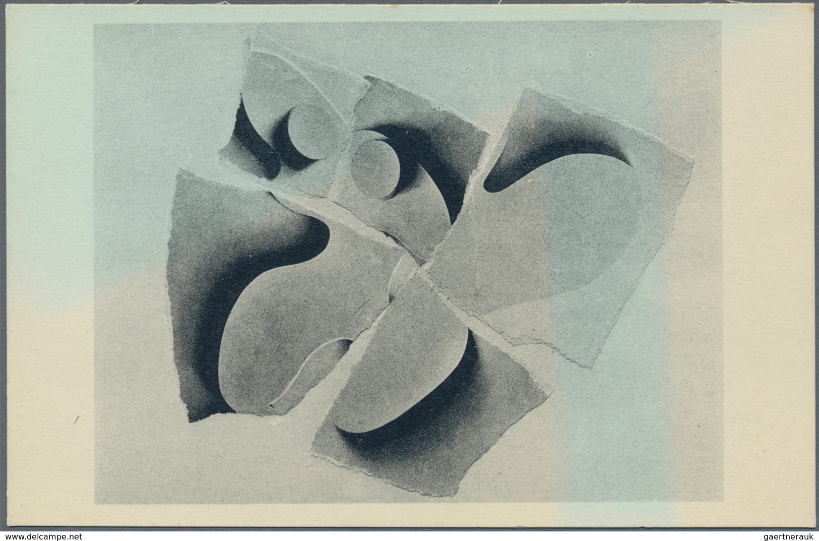 Ansichtskarten: Künstler / Artists: ARP, Hans (1886-1966), Deutsch-französischer Maler, Grafiker, Bi - Unclassified