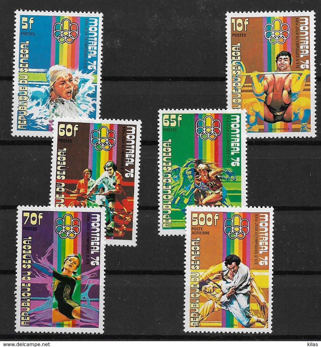 SENEGAL 1976 Airmail,  Olympic Games Montreal MNH - Summer 1976: Montreal