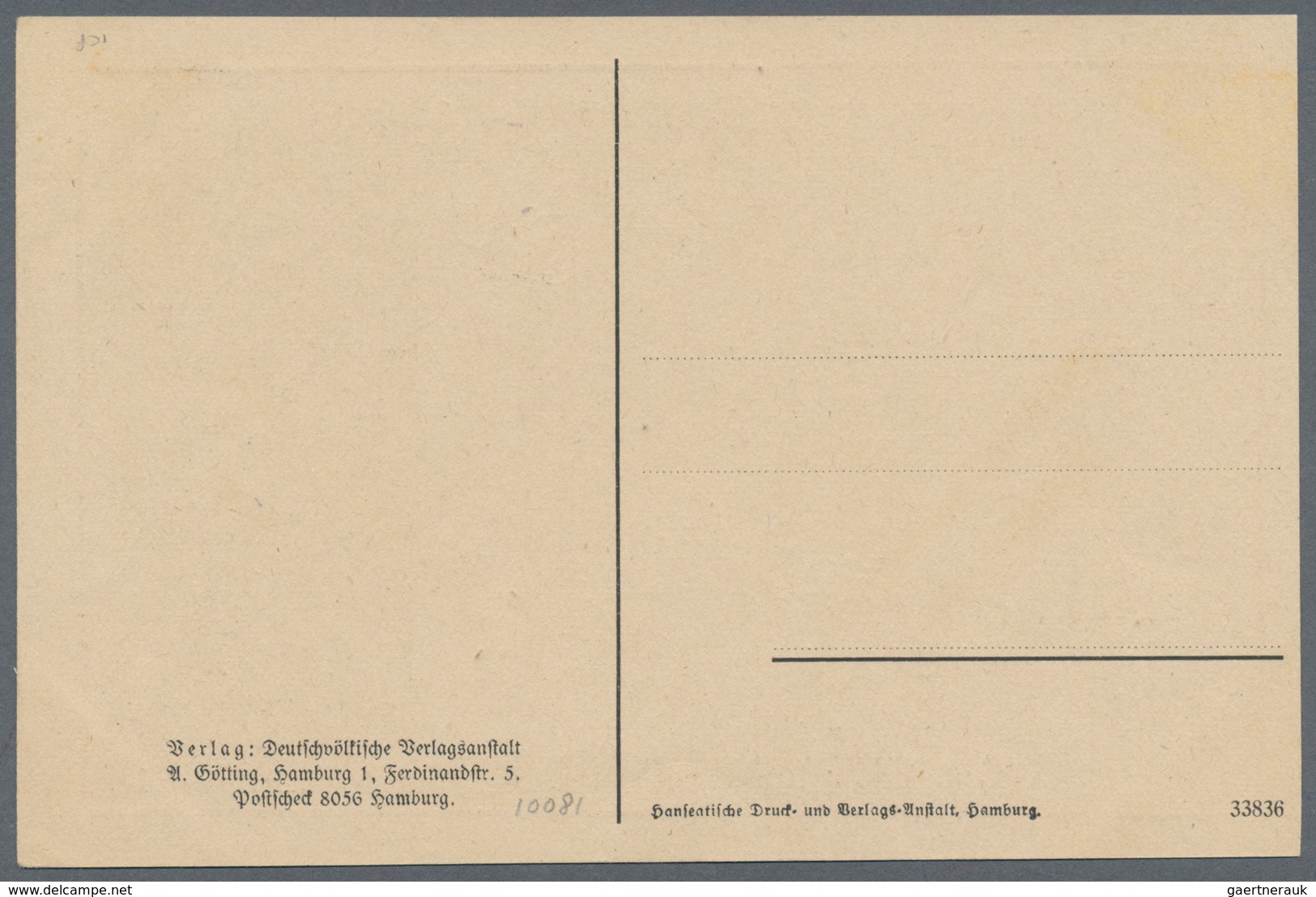 Ansichtskarten: Propaganda: 1919: Das Hakenkreuz, Verhöhnt Von Feindlicher Gewalten...Lasst Uns Das - Parteien & Wahlen