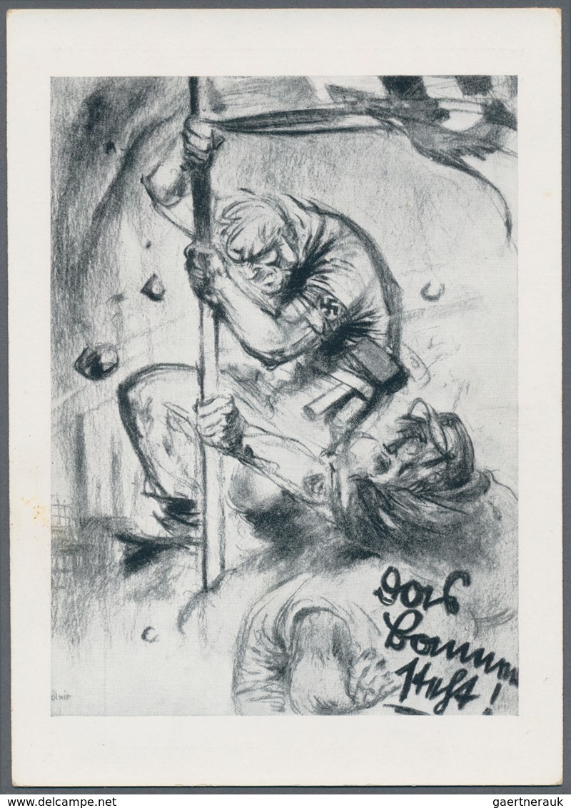 Ansichtskarten: Propaganda: 1928. Early NSDAP Propaganda Postcard From The Vaterländische Verlag Of - Parteien & Wahlen