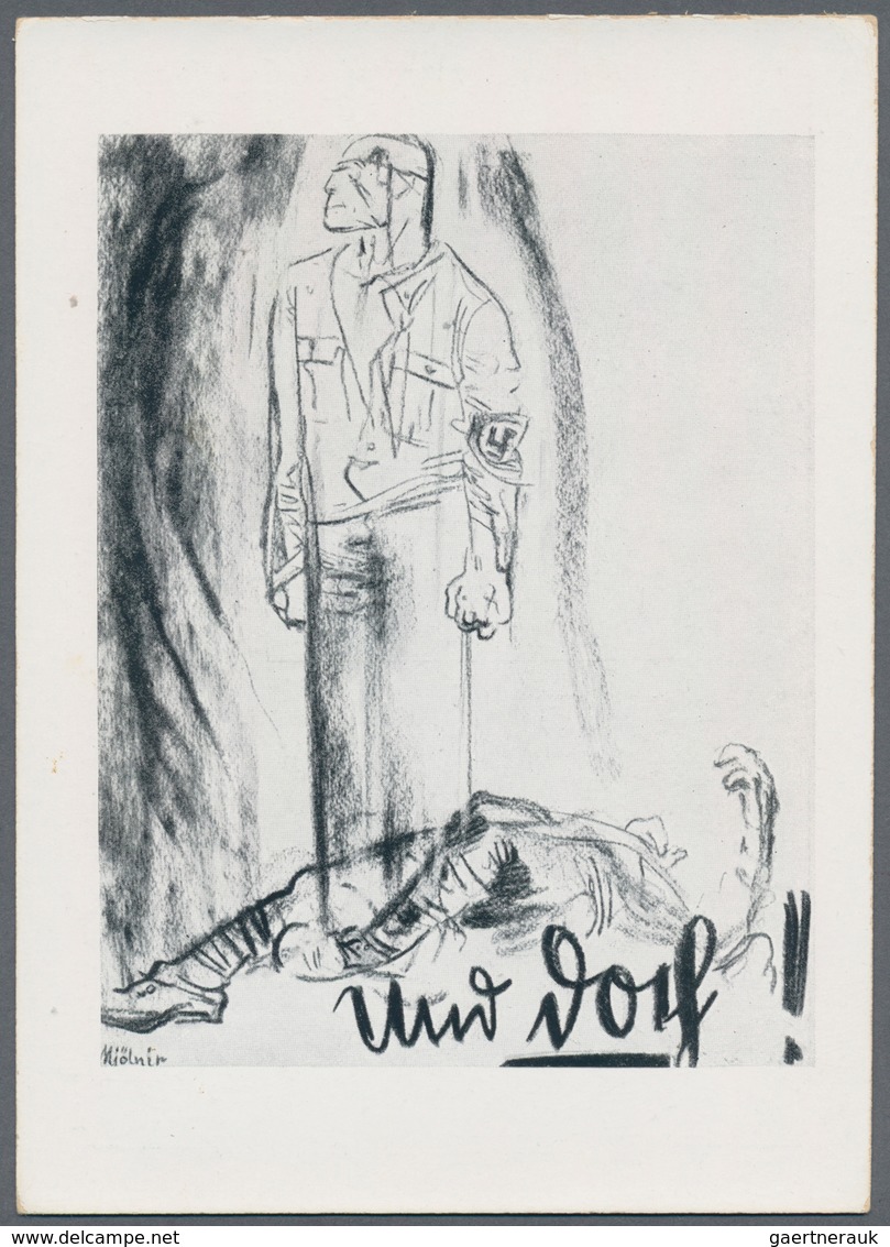Ansichtskarten: Propaganda: 1928. Und Doch! / Neveertheless! : Early NSDAP Propaganda Postcard From - Partis Politiques & élections