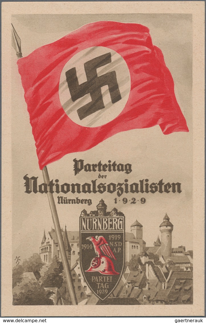 Ansichtskarten: Propaganda: 1929. A Rare, Early Rally Card (#2 In The Series) From Years Before The - Political Parties & Elections