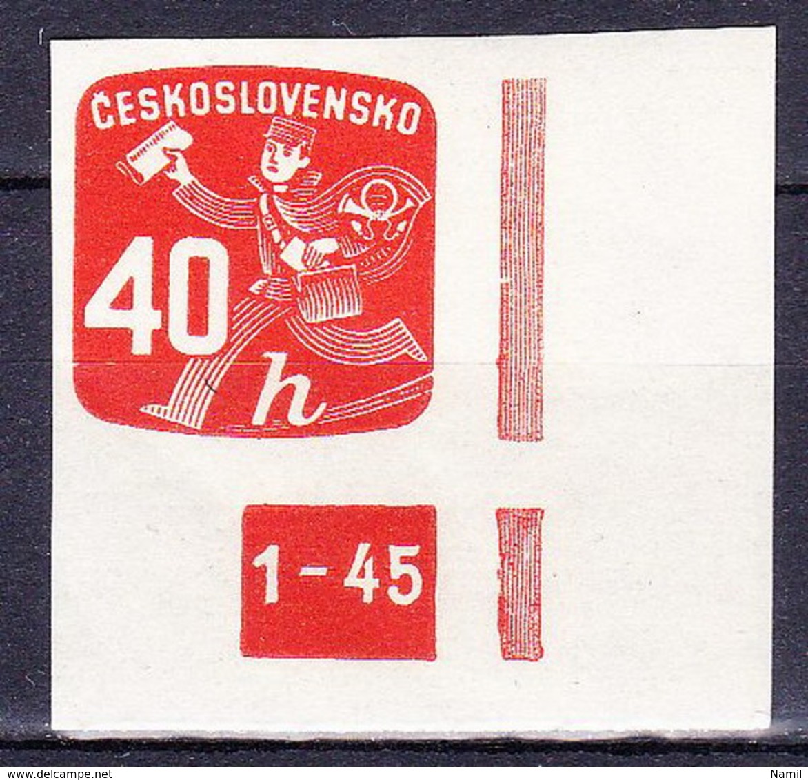 ** Tchécoslovaquie 1945 Mi 486 (Yv TPJ 32), (MNH) - Newspaper Stamps