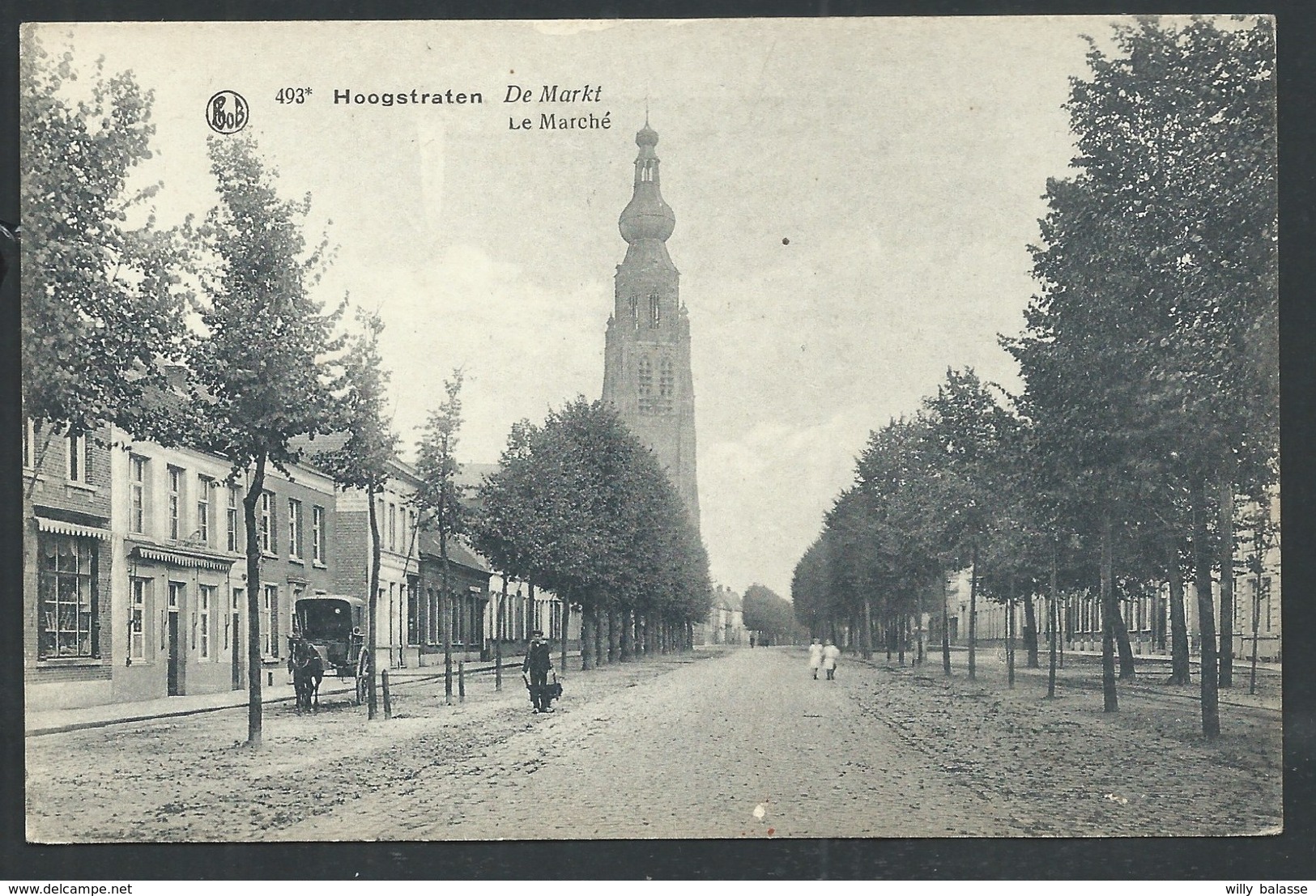 +++ CPA - HOOGSTRATEN - HOOGSTRAETEN - Le Marché - De Markt  // - Hoogstraten