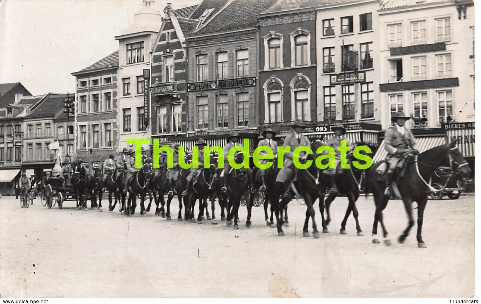 CPA FOTOKAART SINT TRUIDEN CARTE DE PHOTO SAINT ST TROND MARKT GRAND PLACE - Sint-Truiden