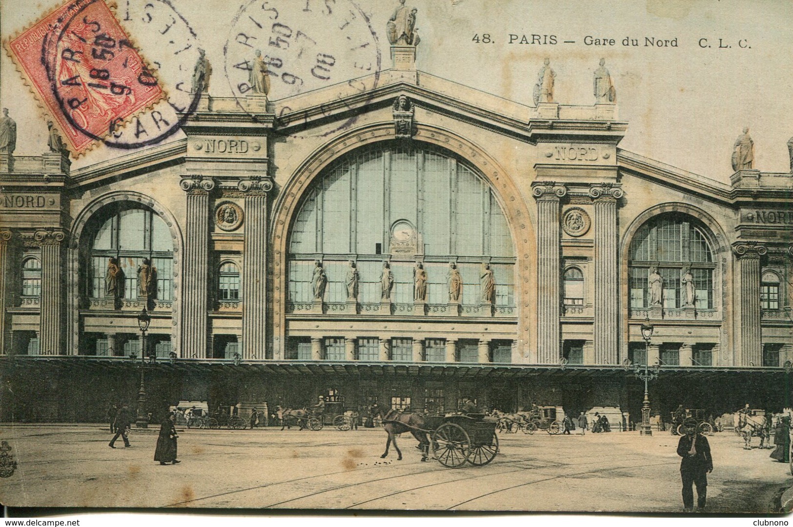 CPA - PARIS - GARE DU NORD - Autres Monuments, édifices