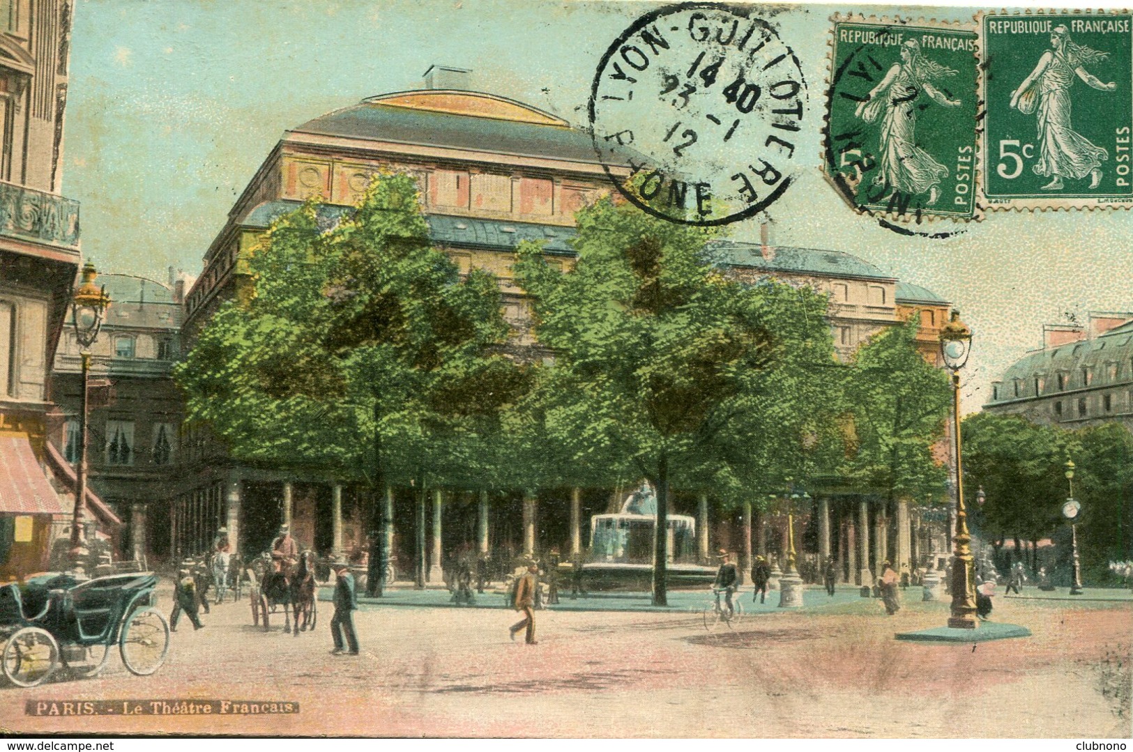 CPA - PARIS -  LE THEATRE FRANCAIS - Autres Monuments, édifices