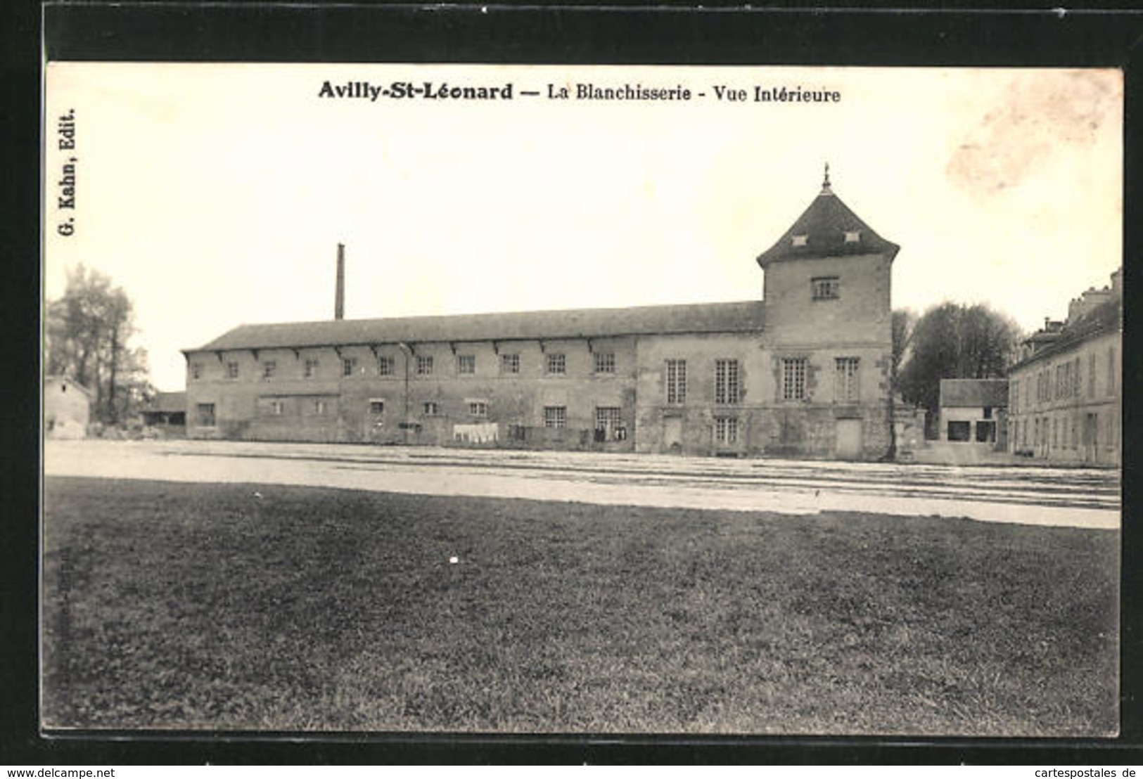 CPA Leporello Avilly-St-Leonard, La Blanchisserie, Vue Interieure - Autres & Non Classés