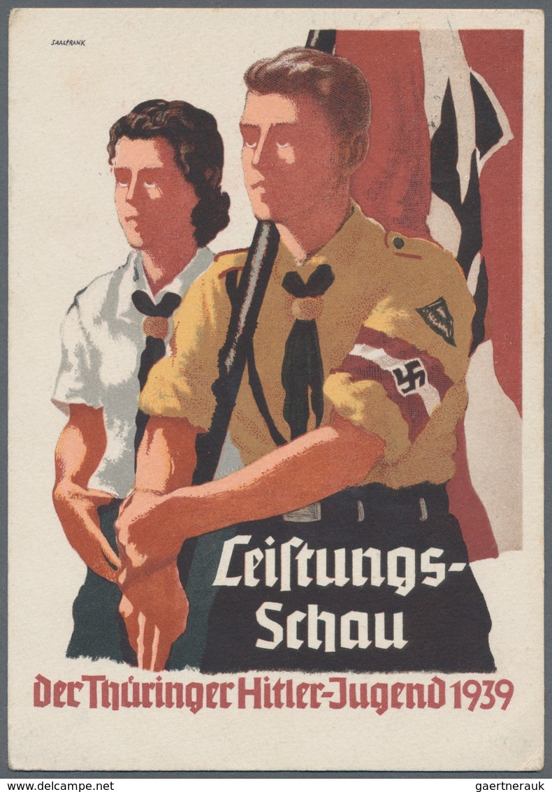 Ansichtskarten: Propaganda: 1939. Propaganda Card For The 1939 Leistungsschau / Competitive Exhibiti - Parteien & Wahlen