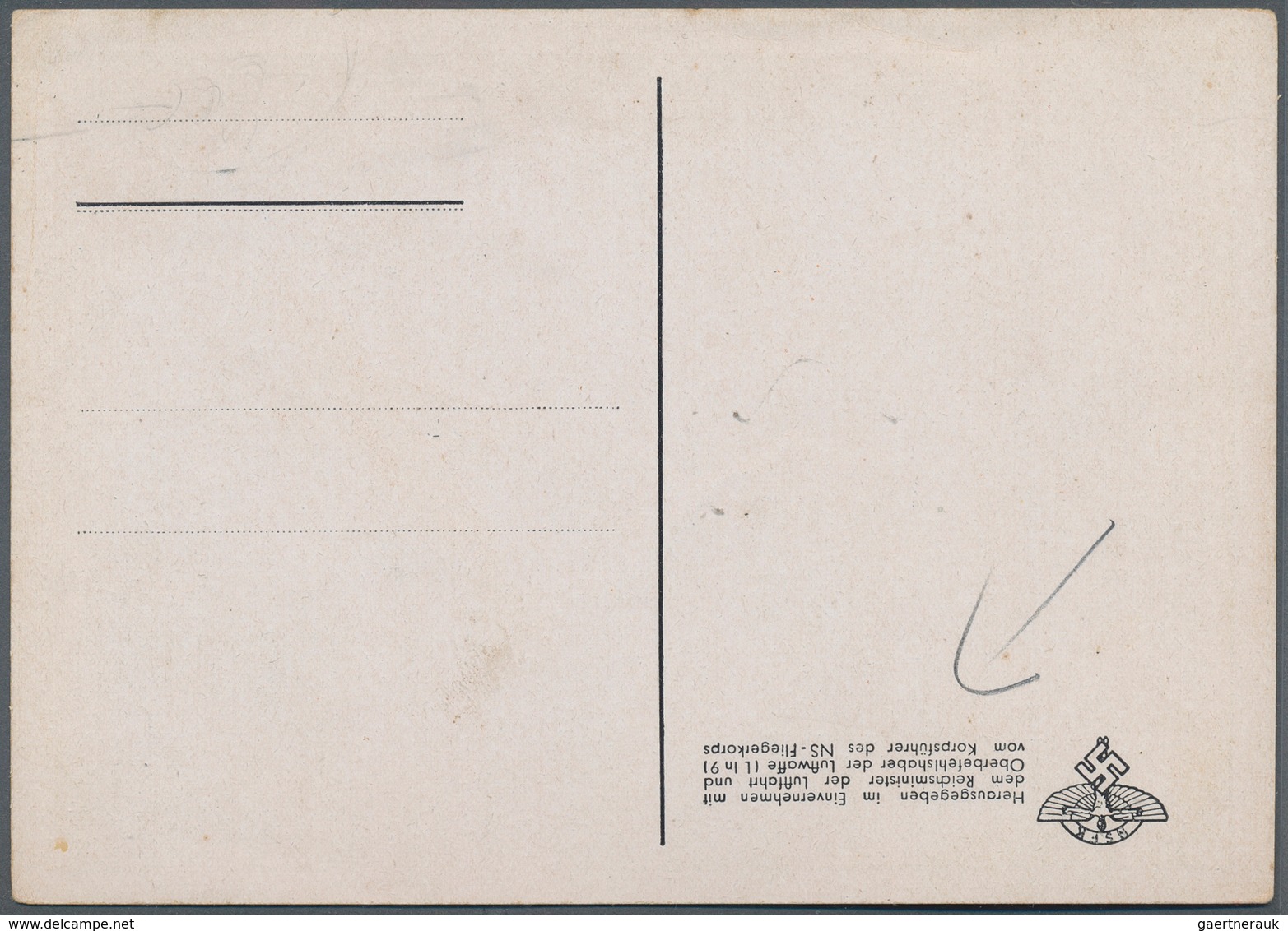 Ansichtskarten: Propaganda: 1942/1943, NS-Fliegerkorps, 3 Kolorierte Propagandakarten "Modellflug", - Parteien & Wahlen