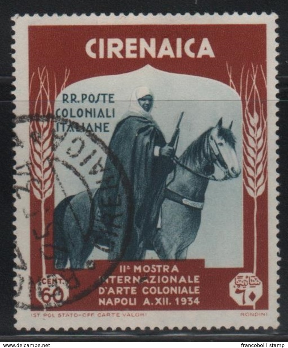 1934 Cirenaica 2 Mostra Arte - Cirenaica