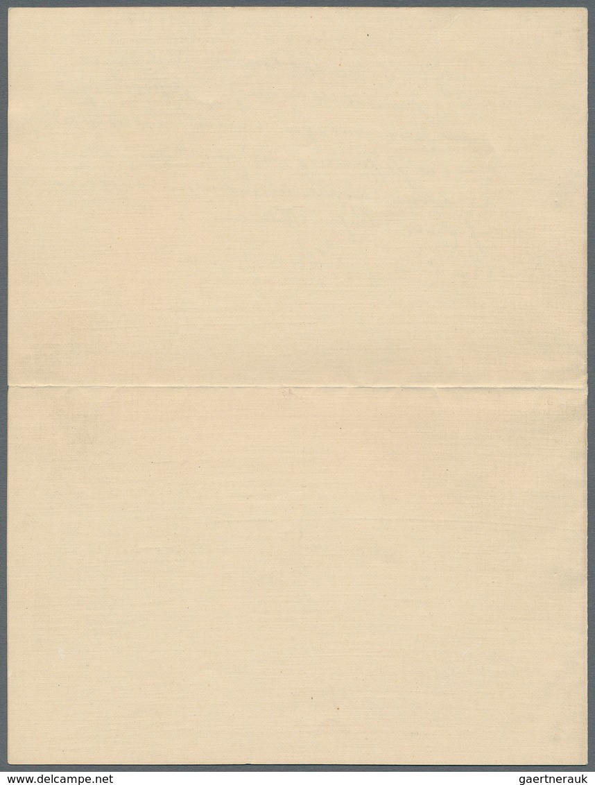 Ansichtskarten: Motive / Thematics: MILITÄR / 1870/1871, Selbstgemalter Kolorierter Feldpostbrief "D - Sonstige & Ohne Zuordnung