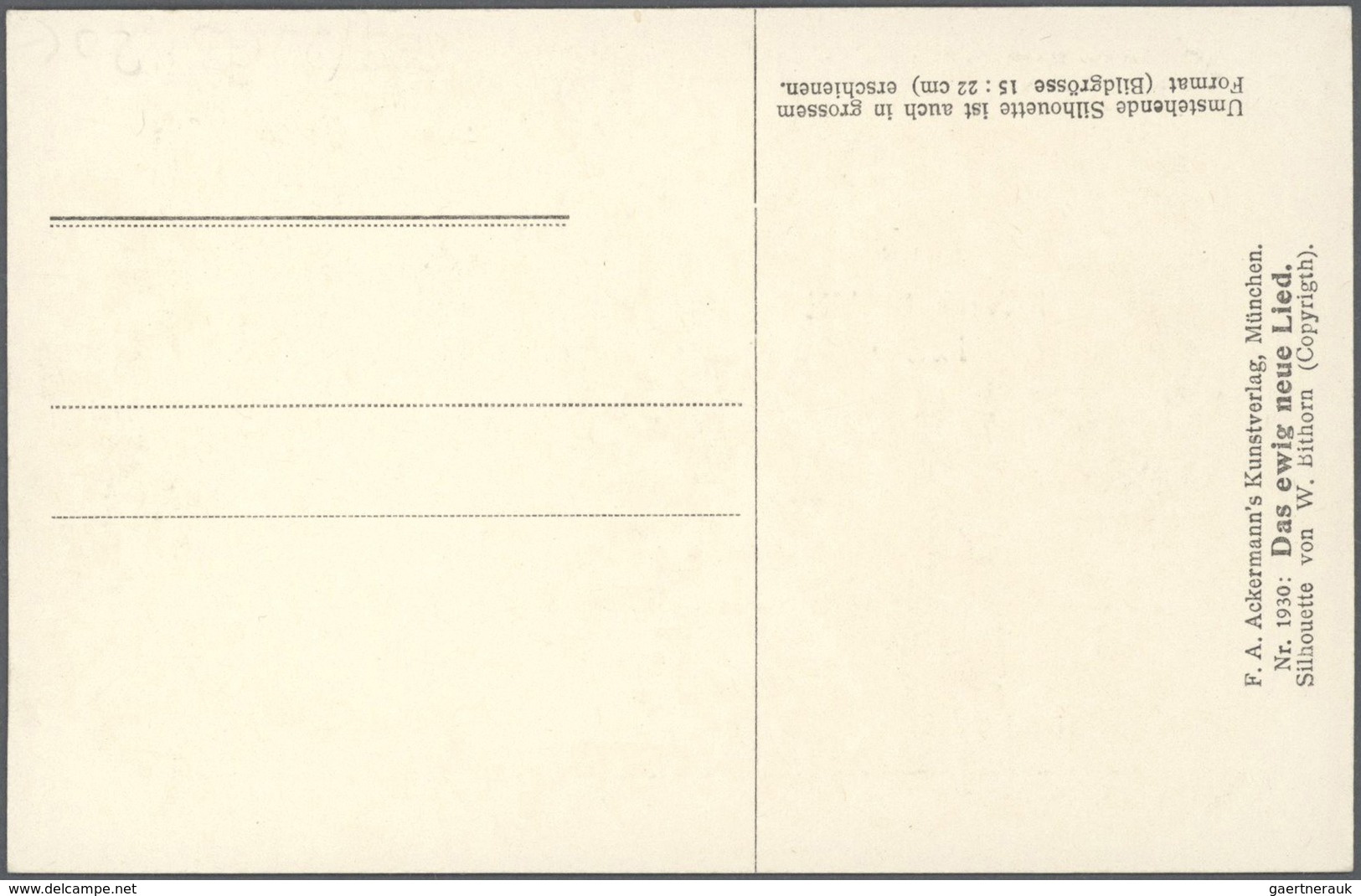 Ansichtskarten: Motive / Thematics: MUSUK / DIRIGENTEN / KAPELLMEISTER, Kleine Garnitur Mit 7 Histor - Other & Unclassified