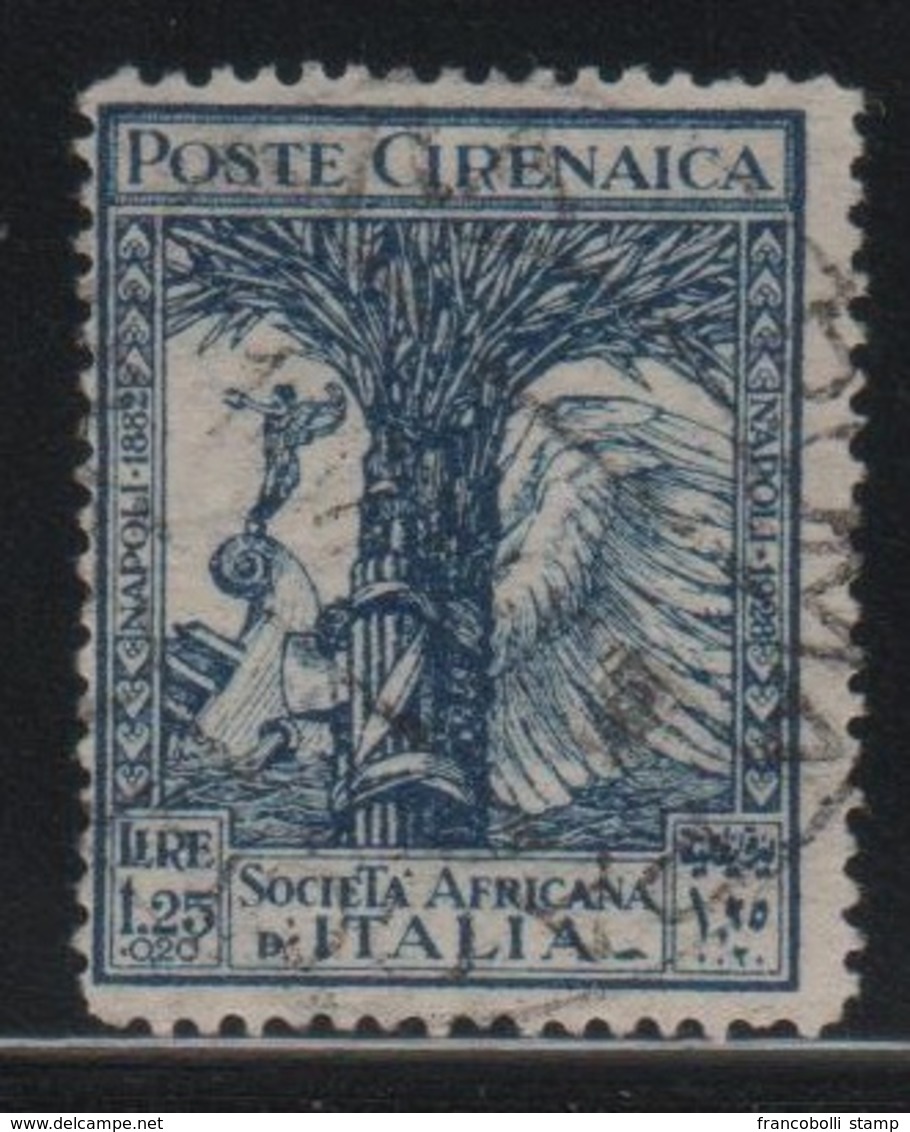 1928 Cirenaica Pro Società Africana - Cirenaica