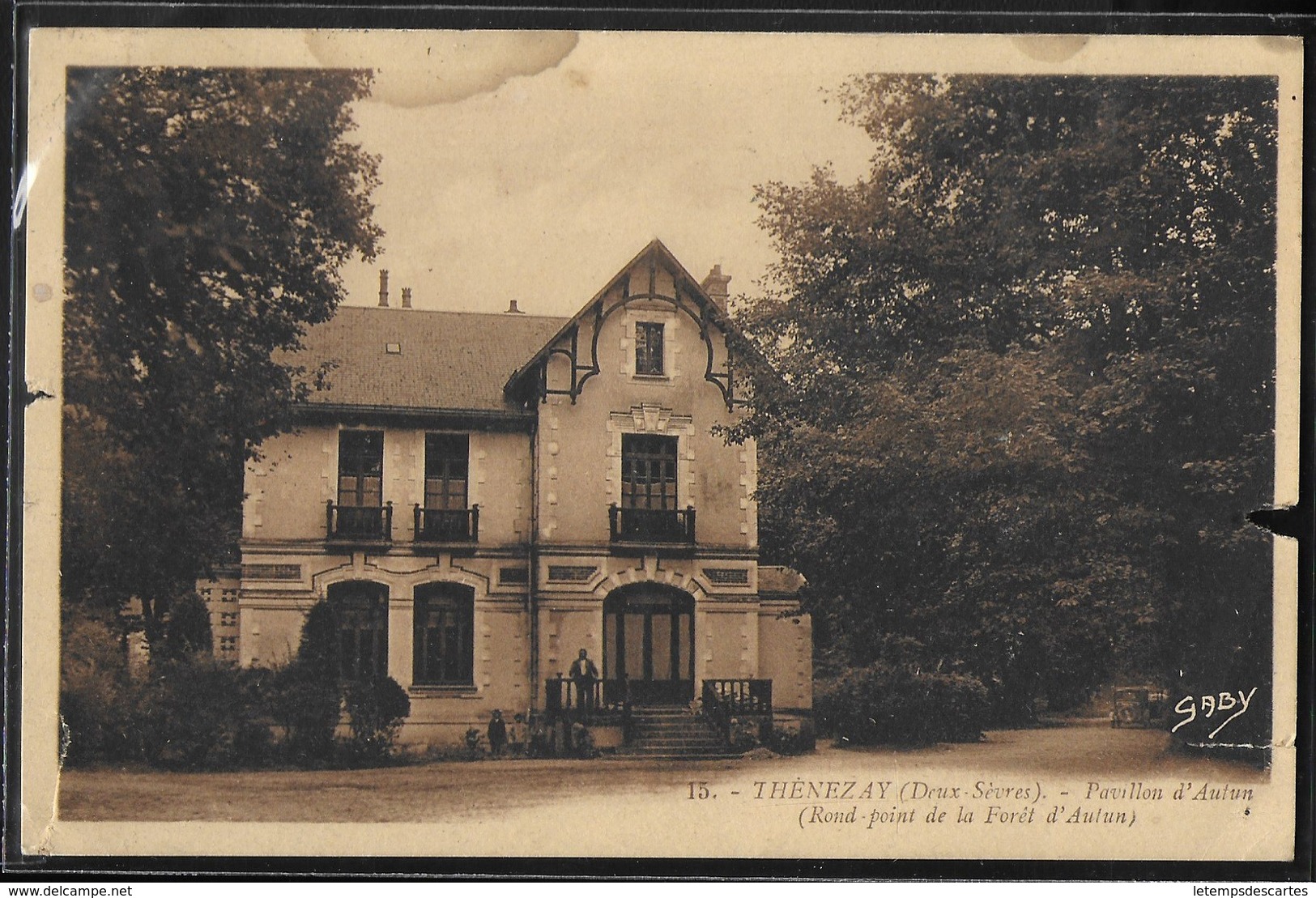 CPA 79 - Thénezay, Pavillon D'Autun - Thenezay